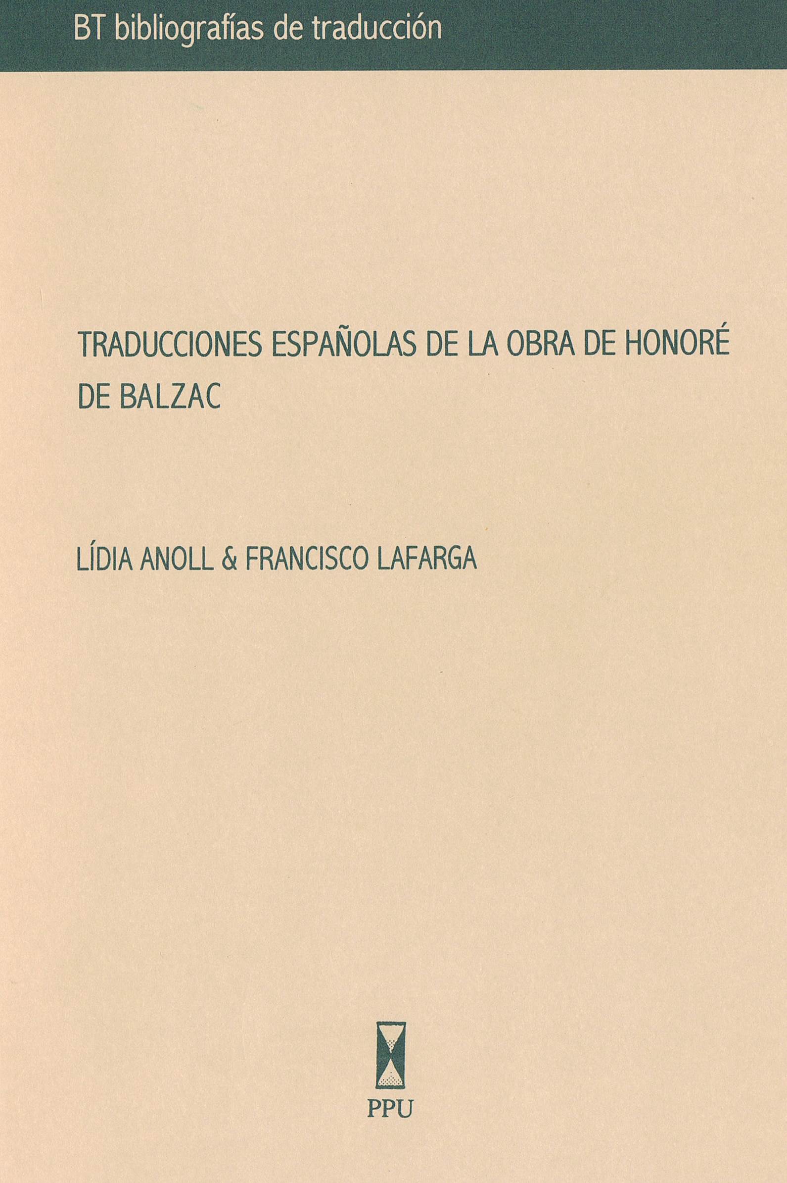 Traducciones españolas de la obra de Honoré de Balzac